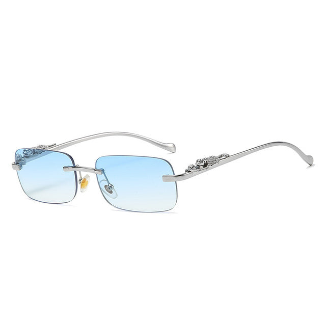 Rimless Square Sunglasses